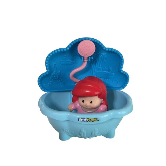 Fisher Price Little People Disney Princess Bath Time 2021 Little Mermaid 2012 - Picture 2 of 7
